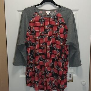 LuLaRoe Disney Donald‎ Duck Randy T-shirt